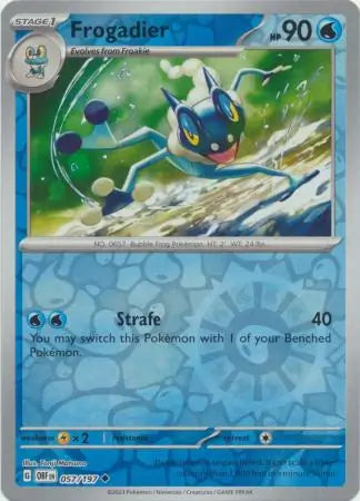 Frogadier 057/197 (SV03: Obsidian Flames)  - Reverse Holofoil | Good Games Adelaide SA