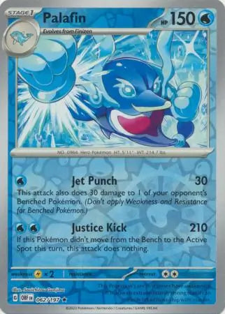 Palafin 062/197 (SV03: Obsidian Flames)  - Reverse Holofoil | Good Games Adelaide SA