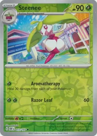 Steenee 017/197 (SV03: Obsidian Flames)  - Reverse Holofoil | Good Games Adelaide SA