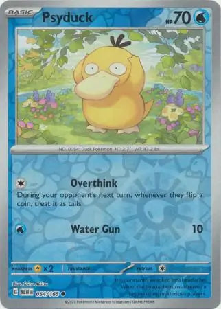 Psyduck 054/165 (SV: Scarlet & Violet 151)  - Reverse Holofoil | Good Games Adelaide SA