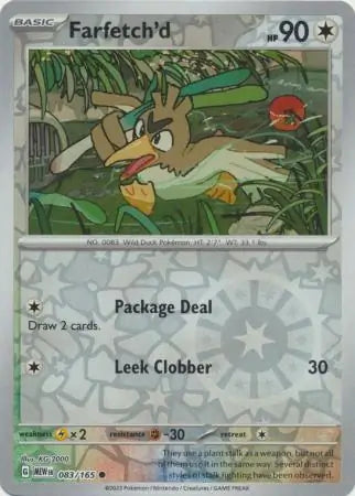 Farfetch'd 083/165 (SV: Scarlet & Violet 151)  - Reverse Holofoil | Good Games Adelaide SA