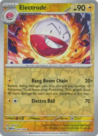 Electrode 101/165 (SV: Scarlet & Violet 151)  - Reverse Holofoil | Good Games Adelaide SA