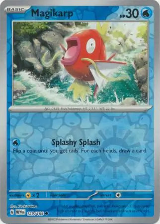Magikarp 129/165 (SV: Scarlet & Violet 151)  - Reverse Holofoil | Good Games Adelaide SA