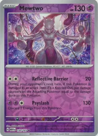 Mewtwo 150/165 (SV: Scarlet & Violet 151)  - Reverse Holofoil | Good Games Adelaide SA