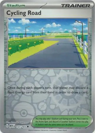 Cycling Road 157/165 (SV: Scarlet & Violet 151)  - Reverse Holofoil | Good Games Adelaide SA
