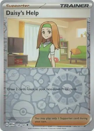 Daisy's Help 158/165 (SV: Scarlet & Violet 151)  - Reverse Holofoil | Good Games Adelaide SA
