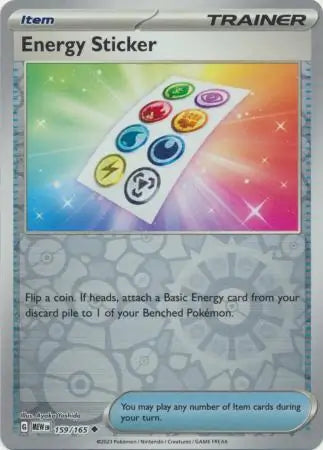 Energy Sticker 159/165 (SV: Scarlet & Violet 151)  - Reverse Holofoil | Good Games Adelaide SA