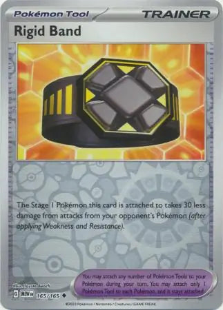 Rigid Band 165/165 (SV: Scarlet & Violet 151)  - Reverse Holofoil | Good Games Adelaide SA