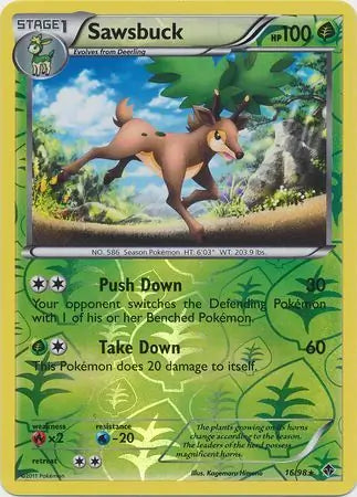 Sawsbuck 16/98 (Emerging Powers)  - Reverse Holofoil | Good Games Adelaide SA