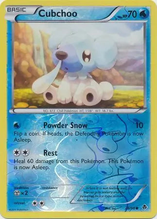 Cubchoo 28/98 (Emerging Powers)  - Reverse Holofoil | Good Games Adelaide SA