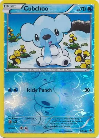 Cubchoo 29/98 (Emerging Powers)  - Reverse Holofoil | Good Games Adelaide SA