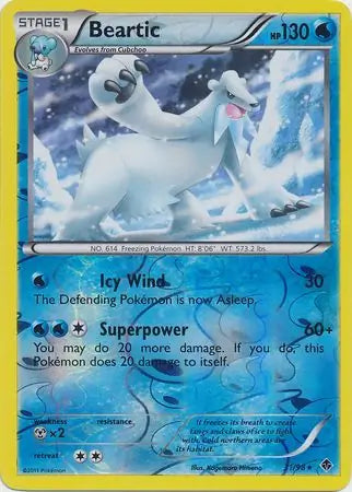 Beartic 31/98 (Emerging Powers)  - Reverse Holofoil | Good Games Adelaide SA