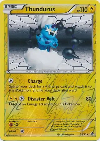 Thundurus 35/98 (Emerging Powers)  - Reverse Holofoil | Good Games Adelaide SA