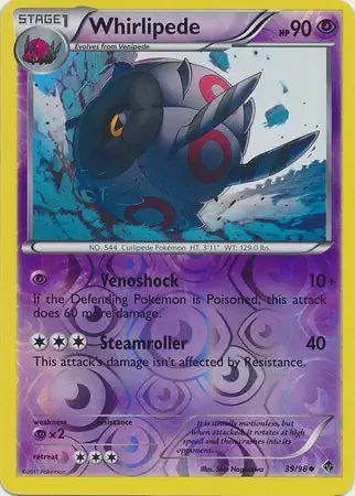 Whirlipede 39/98 (Emerging Powers)  - Reverse Holofoil | Good Games Adelaide SA