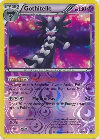 Gothitelle 47/98 (Emerging Powers)  - Reverse Holofoil | Good Games Adelaide SA