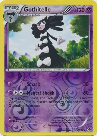 Gothitelle 48 48/98 (Emerging Powers)  - Reverse Holofoil | Good Games Adelaide SA