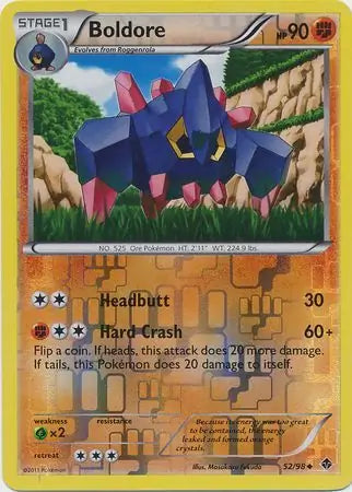 Boldore 52/98 (Emerging Powers)  - Reverse Holofoil | Good Games Adelaide SA