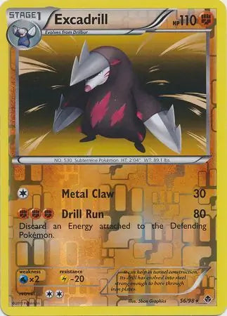 Excadrill 56/98 (Emerging Powers)  - Reverse Holofoil | Good Games Adelaide SA