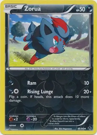 Zorua 66/98 (Emerging Powers)  - Reverse Holofoil | Good Games Adelaide SA