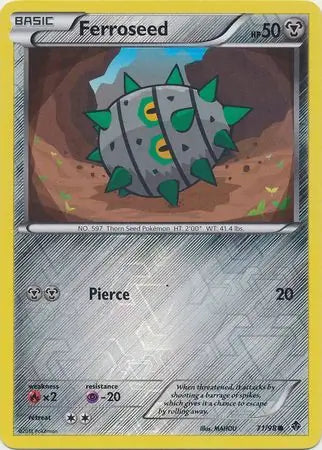 Ferroseed 71/98 (Emerging Powers)  - Reverse Holofoil | Good Games Adelaide SA