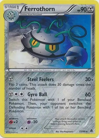 Ferrothorn 72/98 (Emerging Powers)  - Reverse Holofoil | Good Games Adelaide SA