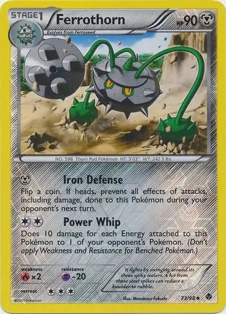 Ferrothorn 73/98 (Emerging Powers)  - Reverse Holofoil | Good Games Adelaide SA