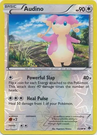 Audino 83/98 (Emerging Powers)  - Reverse Holofoil | Good Games Adelaide SA