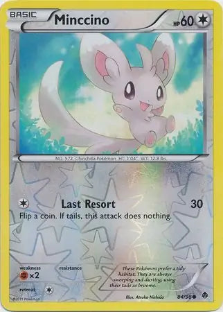 Minccino 84/98 (Emerging Powers)  - Reverse Holofoil | Good Games Adelaide SA