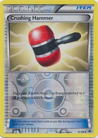 Crushing Hammer 92/98 (Emerging Powers)  - Reverse Holofoil | Good Games Adelaide SA