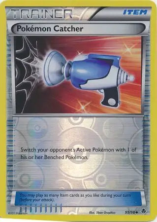 Pokemon Catcher 95/98 (Emerging Powers)  - Reverse Holofoil | Good Games Adelaide SA
