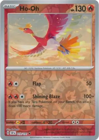 Ho-Oh 019/191 (SV08: Surging Sparks)  - Reverse Holofoil | Good Games Adelaide SA