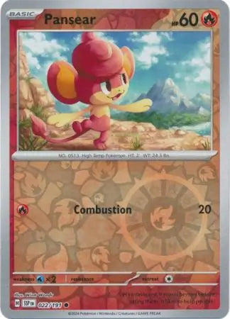 Pansear 022/191 (SV08: Surging Sparks)  - Reverse Holofoil | Good Games Adelaide SA