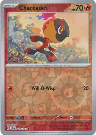 Charcadet 032/191 (SV08: Surging Sparks)  - Reverse Holofoil | Good Games Adelaide SA