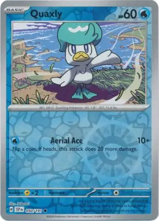 Quaxly 050/191 (SV08: Surging Sparks)  - Reverse Holofoil | Good Games Adelaide SA