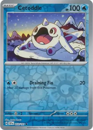 Cetoddle 053/191 (SV08: Surging Sparks)  - Reverse Holofoil | Good Games Adelaide SA