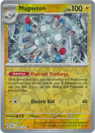 Magneton 059/191 (SV08: Surging Sparks)  - Reverse Holofoil | Good Games Adelaide SA