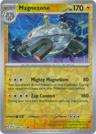 Magnezone 060/191 (SV08: Surging Sparks)  - Reverse Holofoil | Good Games Adelaide SA