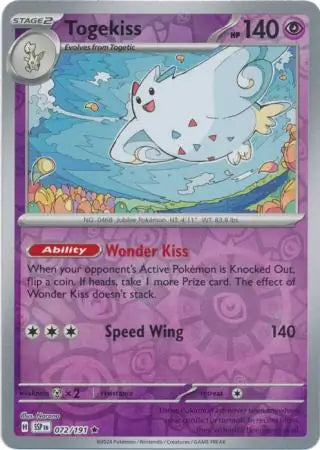 Togekiss 072/191 (SV08: Surging Sparks)  - Reverse Holofoil | Good Games Adelaide SA