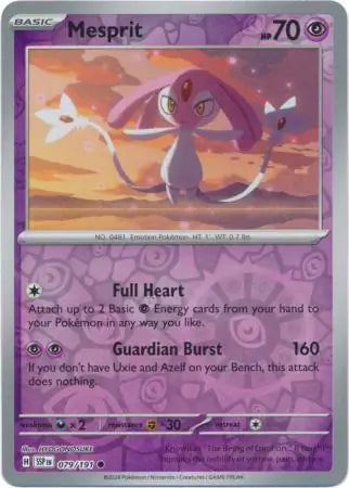 Mesprit 079/191 (SV08: Surging Sparks)  - Reverse Holofoil | Good Games Adelaide SA