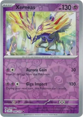 Xerneas 088/191 (SV08: Surging Sparks)  - Reverse Holofoil | Good Games Adelaide SA
