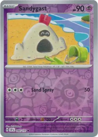 Sandygast 090/191 (SV08: Surging Sparks)  - Reverse Holofoil | Good Games Adelaide SA