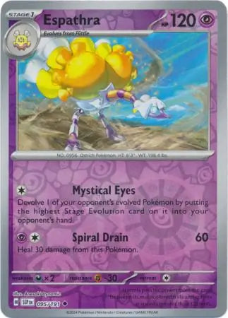 Espathra 095/191 (SV08: Surging Sparks)  - Reverse Holofoil | Good Games Adelaide SA