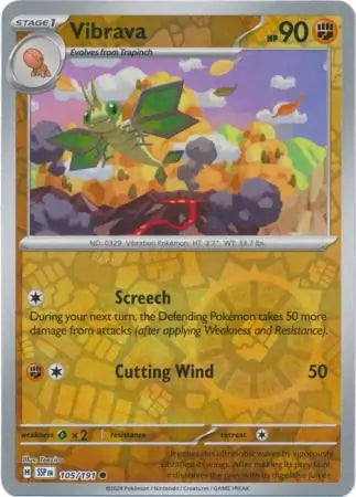 Vibrava 105 191 105/191 (SV08: Surging Sparks)  - Reverse Holofoil | Good Games Adelaide SA