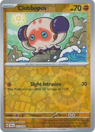 Clobbopus 112 191 112/191 (SV08: Surging Sparks)  - Reverse Holofoil | Good Games Adelaide SA