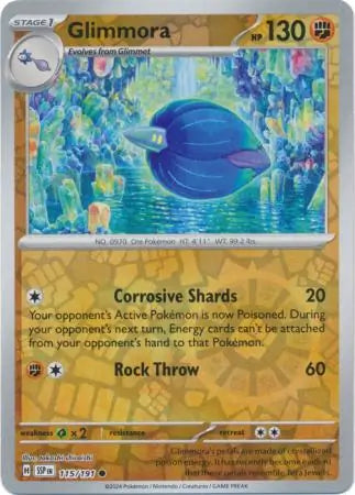 Glimmora 115/191 (SV08: Surging Sparks)  - Reverse Holofoil | Good Games Adelaide SA