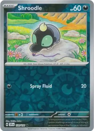 Shroodle 120/191 (SV08: Surging Sparks)  - Reverse Holofoil | Good Games Adelaide SA