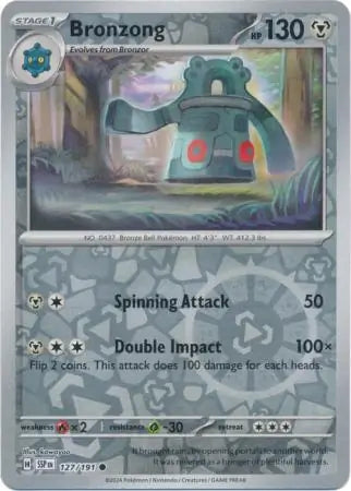 Bronzong 127/191 (SV08: Surging Sparks)  - Reverse Holofoil | Good Games Adelaide SA