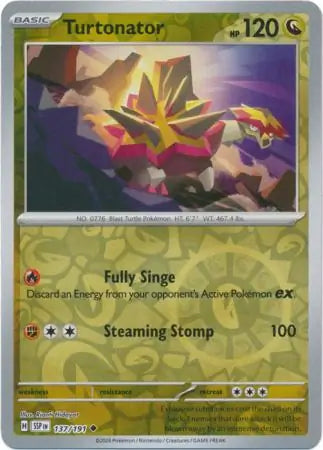Turtonator 137/191 (SV08: Surging Sparks)  - Reverse Holofoil | Good Games Adelaide SA