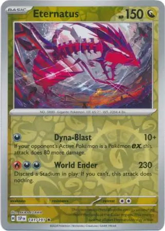 Eternatus 141/191 (SV08: Surging Sparks)  - Reverse Holofoil | Good Games Adelaide SA