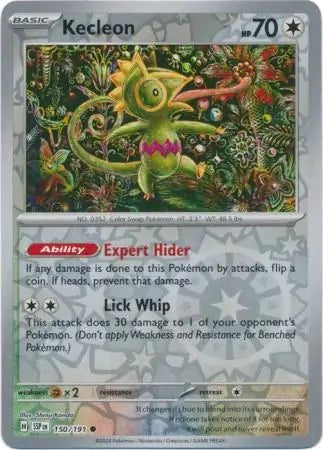 Kecleon 150/191 (SV08: Surging Sparks)  - Reverse Holofoil | Good Games Adelaide SA